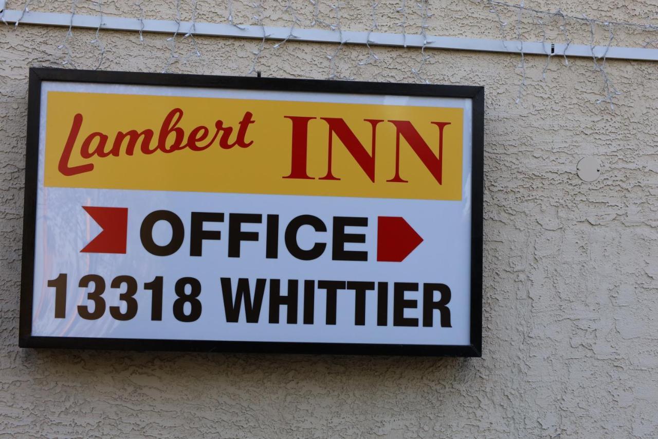 Lambert Inn Whittier Exterior foto